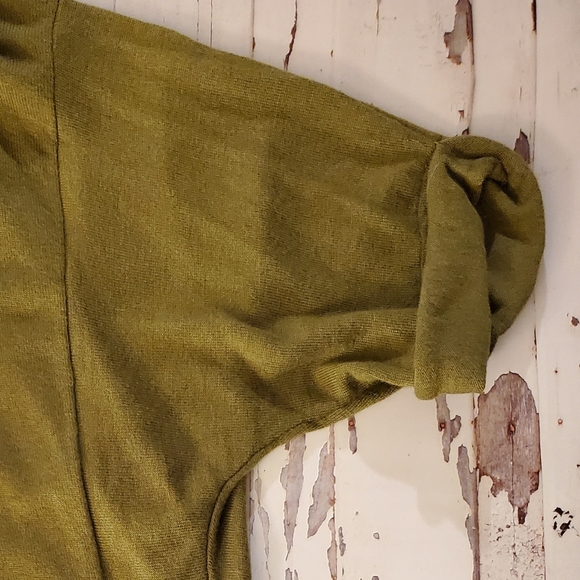 Loft Green Cowl Neck Tunic Sweater - Picture 4 of 5